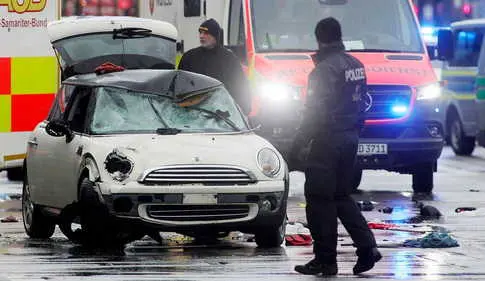 Voiture-bélier à Munich : 28 blessés lors d'une manifestation du syndicat.