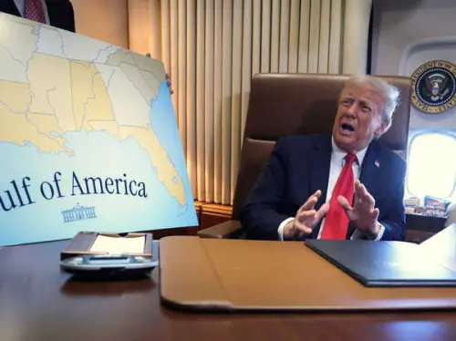 Apple change le Golfe du Mexique en Golfe de l'Amérique sur ses cartes.