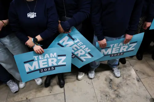 Réactions allemandes face aux résultats des élections