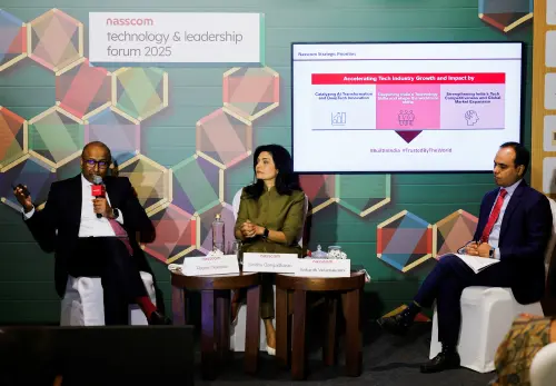 Croissance du secteur technologique indien prévue en hausse pour l'exercice 2025, dépassant les 300 milliards de dollars en 2026, déclare Nasscom.