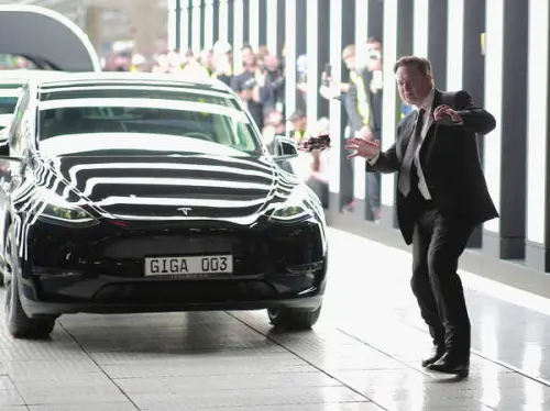 Les ventes de Tesla chutent de 45 % en Europe.