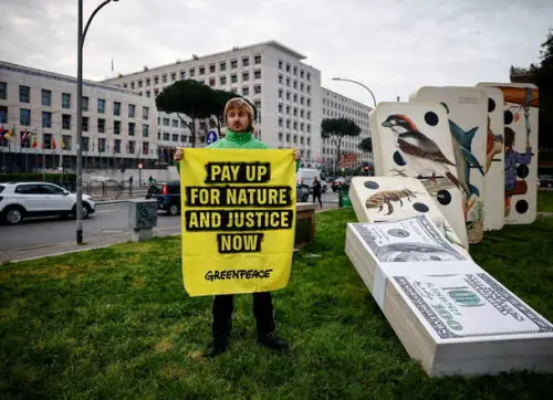 À Rome, les négociations pour protéger la biodiversité de la Terre reprennent avec l'argent en tête de l'ordre du jour.