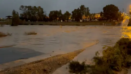 Des pluies torrentielles s'abattent sur l'Espagne, quatre mois après les inondations meurtrières à Valence.