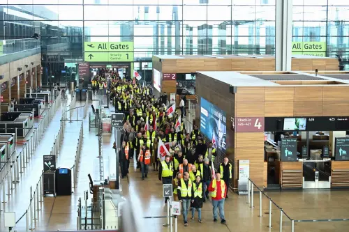 Grève à l'aéroport pour paralyser presque entièrement les déplacements aériens en Allemagne ce lundi.