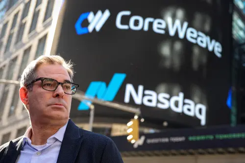 Les actions de CoreWeave s'envolent au-delà du prix d'introduction en bourse lors du troisième jour de cotation.